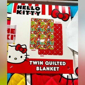 Hello Kitty Twin Quilted Blanket